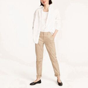 J. Crew City Fit Classic Twill Chino Pants Size 4S